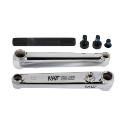 PEDALIER BMX RANT BANGIN 48 S Chrome, 165 mm